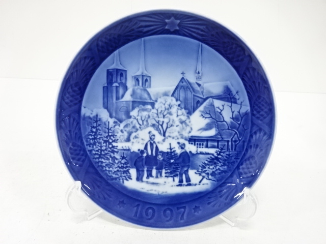 ROYAL COPENHAGEN / YEAR PLATE 1997 / ROSKILDE CATHEDRAL